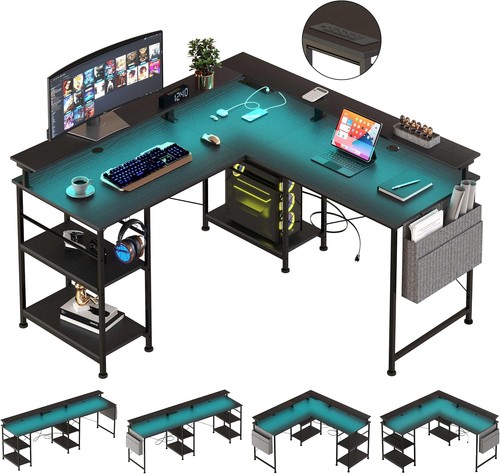 Gaming schreibtisch form - schreibtisch, l-form