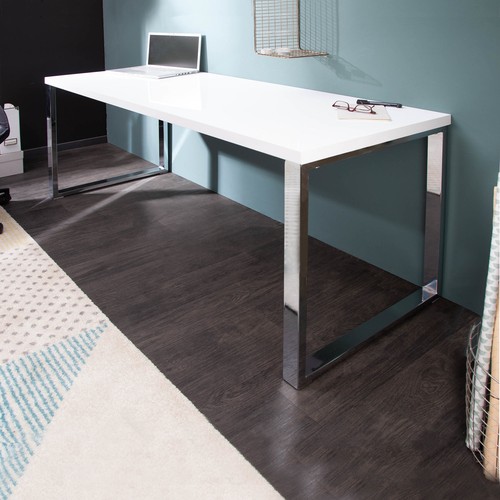 Design schreibtisch white - white, desk