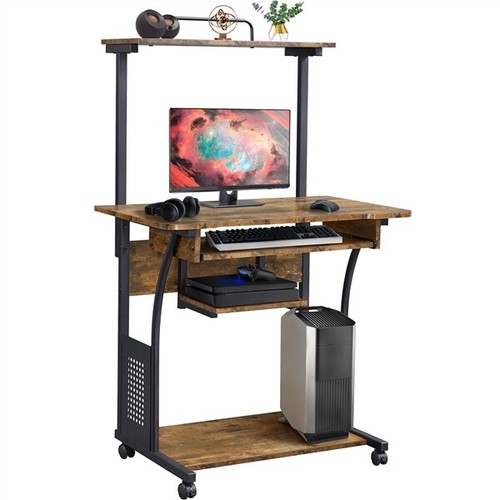 Computertisch mit regal - mit,