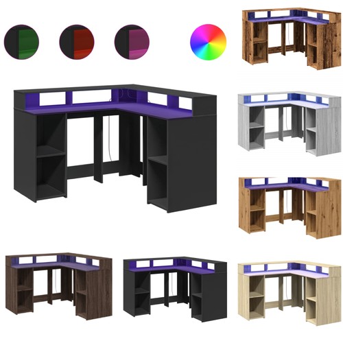 Schreibtisch mit led - mit,